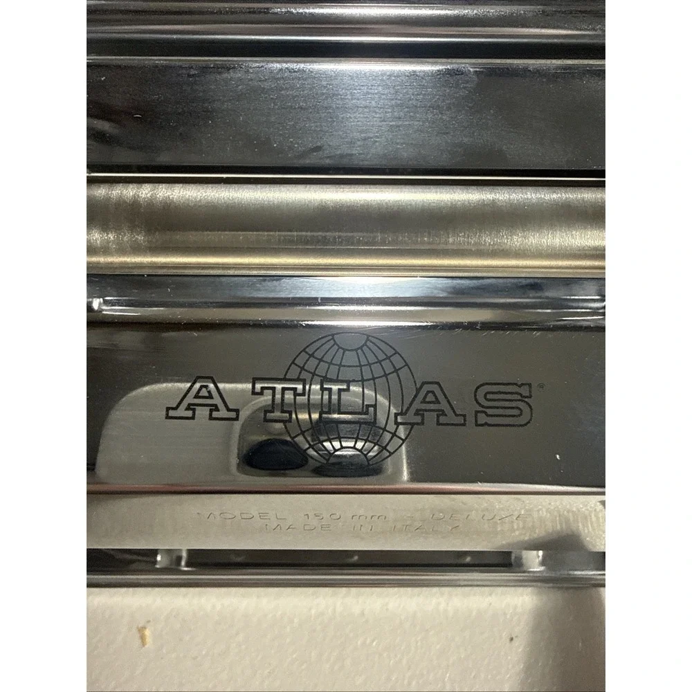Marcato Atlas‎ Deluxe 150 Manual Crank Pasta Machine Noodle Maker Italy w/Crank